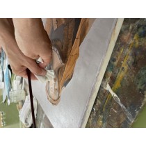 EIN BILD -Lasur-Öl-Malerei von Anfang bis zum Ende