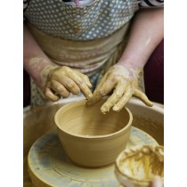 Drehen auf der Töpferscheibe Workshop April 1