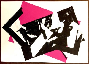 Zwischen 4 Ecken: Schwerpunkt Collage