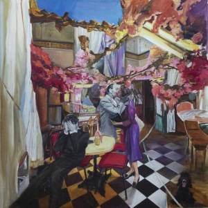 Malerei 1, Kurs A: Zeitebenen in Bildern komponieren