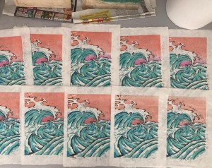 Ukiyo-e mit Tania Arens